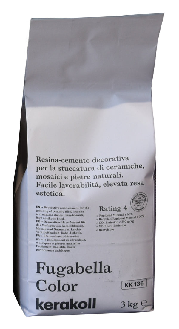 Kerakoll Fugabella KK 136 Resina cemento decorativa per stuccatura