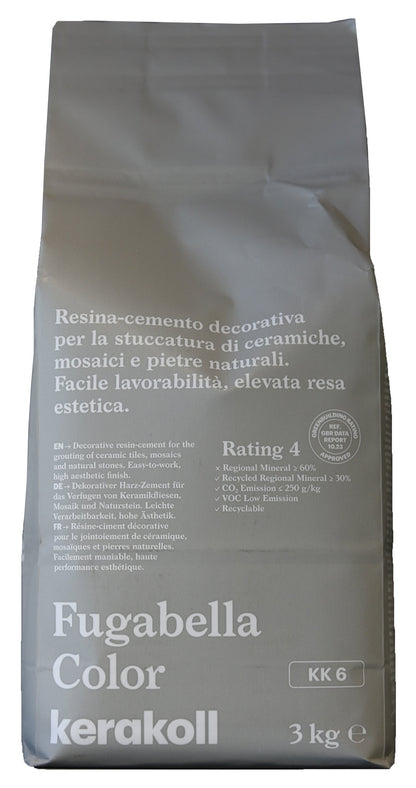 Kerakoll Fugabella KK 6 Resina cemento decorativa per stuccatura