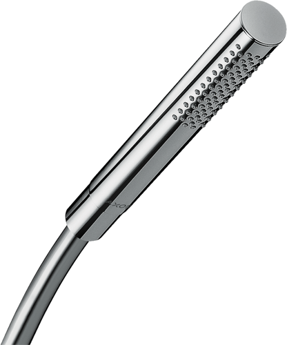 Kit Doccia con soffione tondo 28 cm braccio supporto con doccetta stick e flessibile 160 cm cromo Hansgrohe