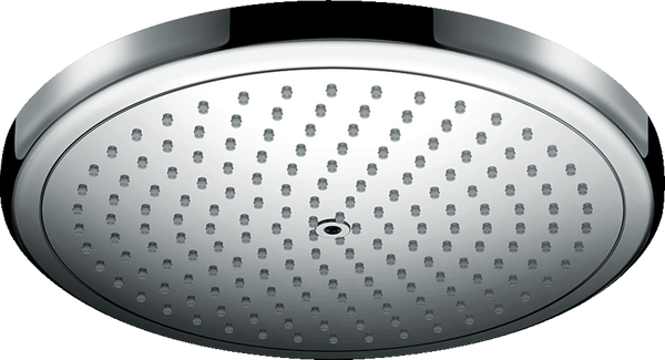 Kit Doccia con soffione tondo 28 cm braccio supporto con doccetta stick e flessibile 160 cm cromo Hansgrohe