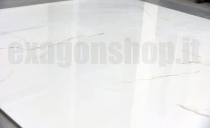 La fenice marble 60x120 pavimento rivestimento rettificato effetto marmo seconda scelta statuario
