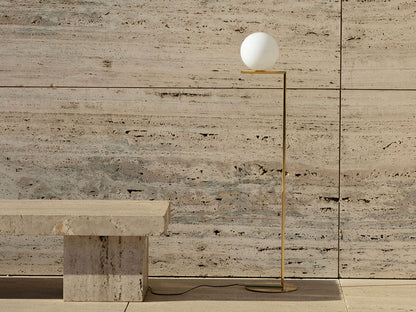 Flos IC F1 10 Anniversary Lampada a terra Oro con dimmer F3151059