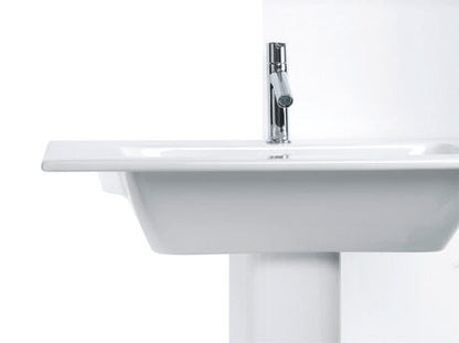 Lavabo 83x49 monoforo per colonna o mobile bagno Bianco Me By Starck 2336830000 Duravit