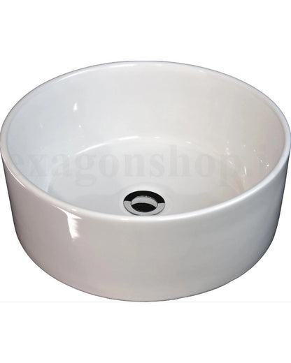Mobile bagno bianco opaco 100x45 Mango top quercia e lavabo in ceramica lucida