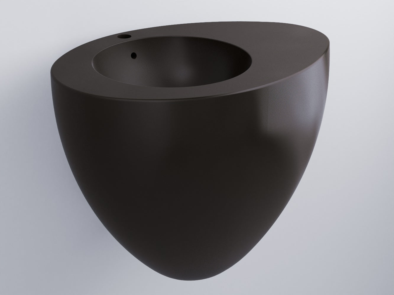 Cielo Le Giare lavabo 70x56 sospeso con troppopieno in in ceramica ambientato su piano bagno con accessori