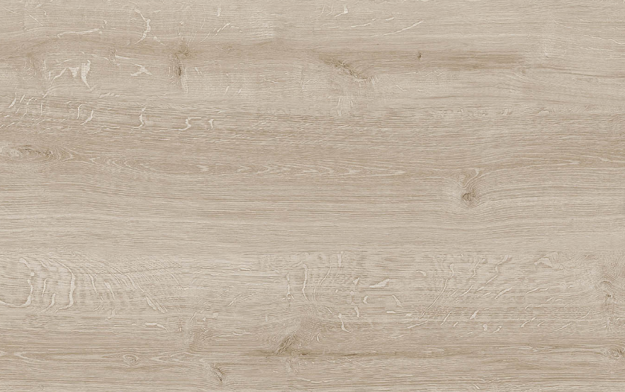 Elemental Tavolato Rovere Country 1210x18052 Mm Lvt Avorio posata in ambiente arredato, dettaglio della venatura - Aspecta