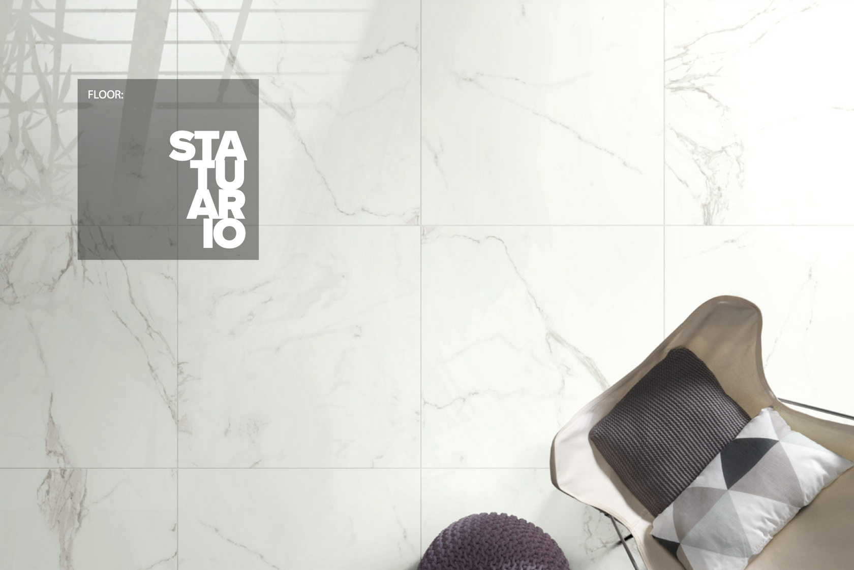 La Fenice Marble 60x120 Pavimento Rivestimento Rettificato posata in ambiente arredato, dettaglio della venatura - La...