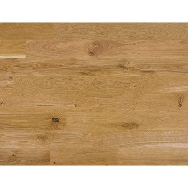 Parquet 145x13 in legno due strati essenza Rovere Vivace finitura Spazzolato Verniciato Opaco Slim 10145318