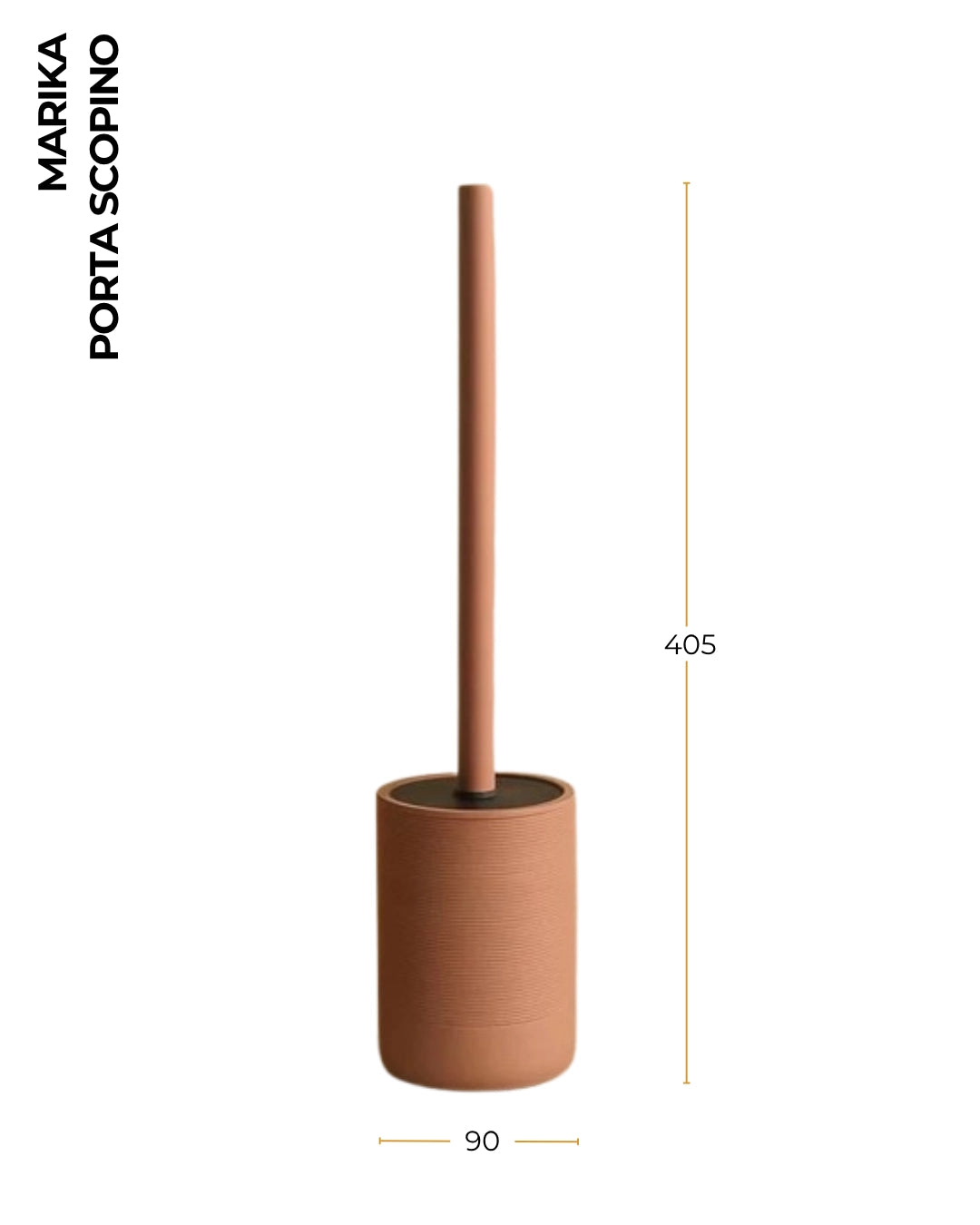 Portascopino wc khaki Marika