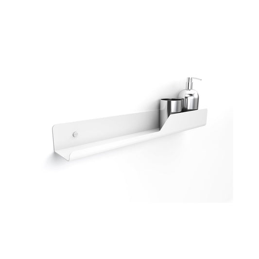 Koh-I-Noor Piega 7531v Mensola 52 cm Sotto Specchio In Acciaio Bianco Opaco
