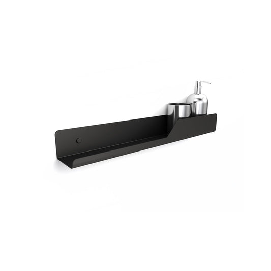 Koh-I-Noor Piega 7531N Mensola 52 cm Sotto Specchio In Acciaio nero
