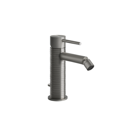 Gessi Trame Miscelatore bidet con scarico steel brushed 54307