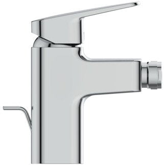 Ideal Standard Ceraplan Miscelatore Bidet Monocomando Cromo, dettaglio ravvicinato della finitura e del marchio