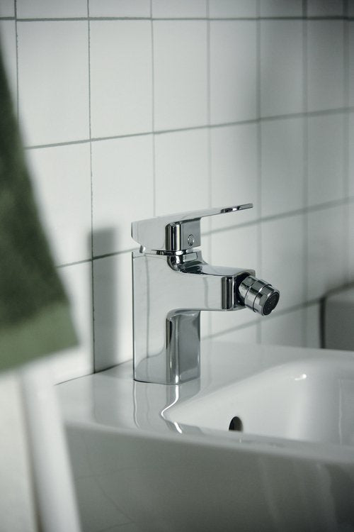 Disegno tecnico con quote di Ideal Standard Ceraplan Miscelatore Bidet Monocomando Cromo
