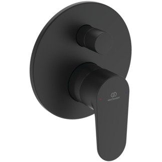 Miscelatore Doccia a muro con deviatore e parte incasso Nero Opaco Cerafine O A7193xg Ideal Standard