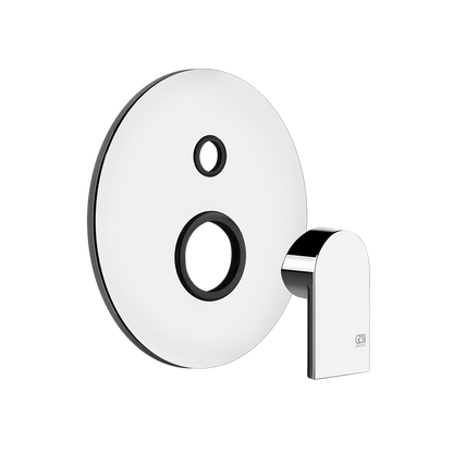 Miscelatore doccia A Parete 2 Vie Con Deviatore Automatico senza parte incasso Cromo Via Manzoni 38656 Gessi