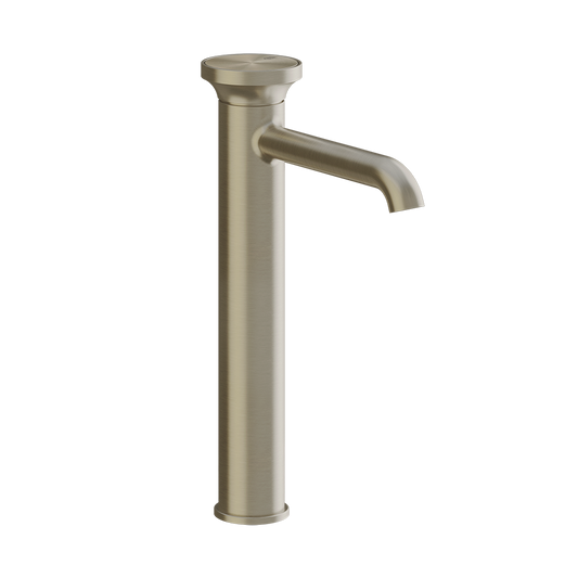 Gessi 66004 Miscelatore lavabo alto senza scarico brass brushed