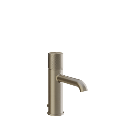 Gessi 70601 Miscelatore lavabo con scarico brushed brass diamantato