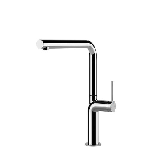 Miscelatore lavello monocomando con canna girevole cromo stelo 60309 gessi