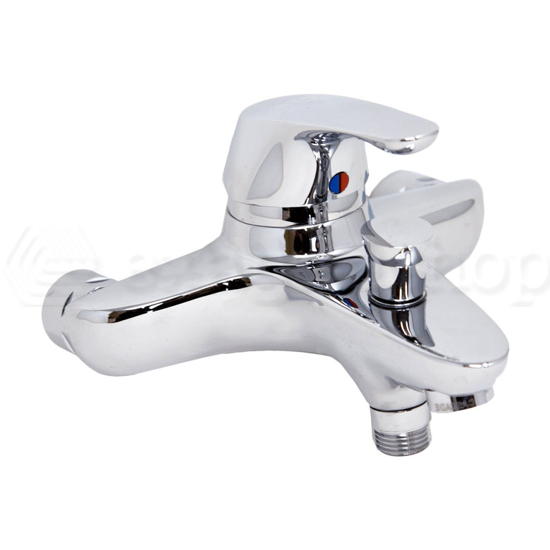 Ideal Standard Cerasprint Miscelatore Vasca Esterno Cromo Cromo Lucido, vista laterale dello spessore e del bordo