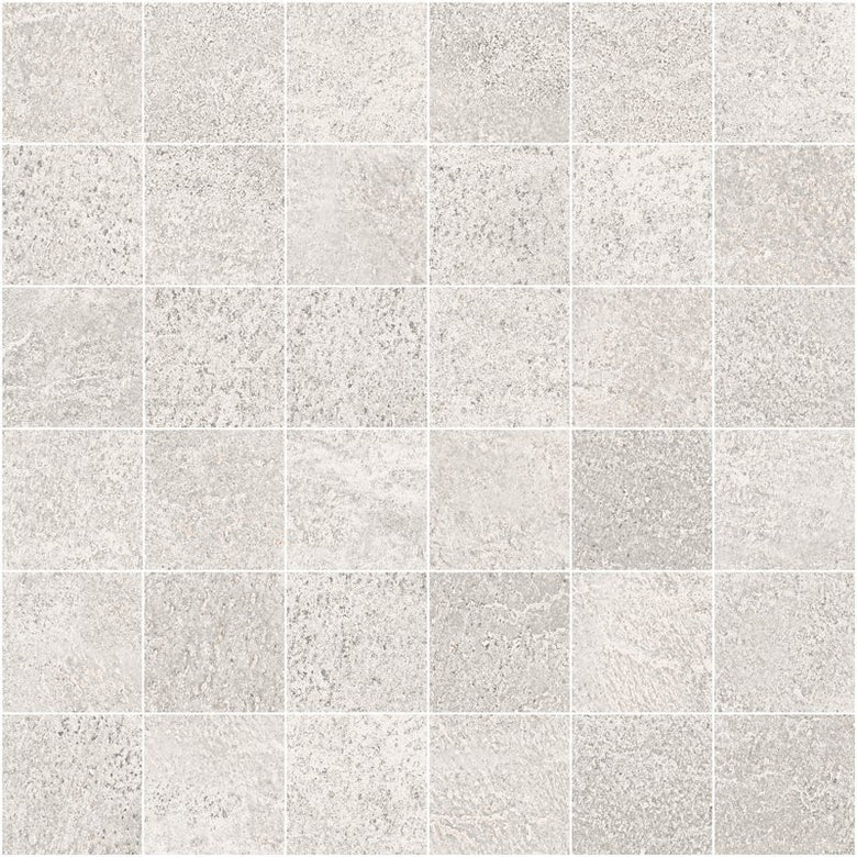 Mosaico 30x30 Cm Effetto Metallo In Gres Porcellanto Silver in gres porcellanato e ceramica, superficie e texture...