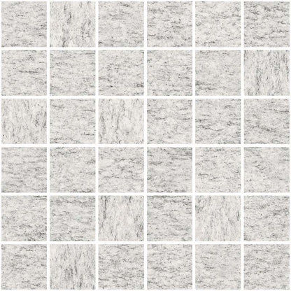 Mosaico 30x30 Cm Effetto Pietra In Gres Porcellanato Duke White Ceramica Sant Agostino Unionstone CSAMDUWH30