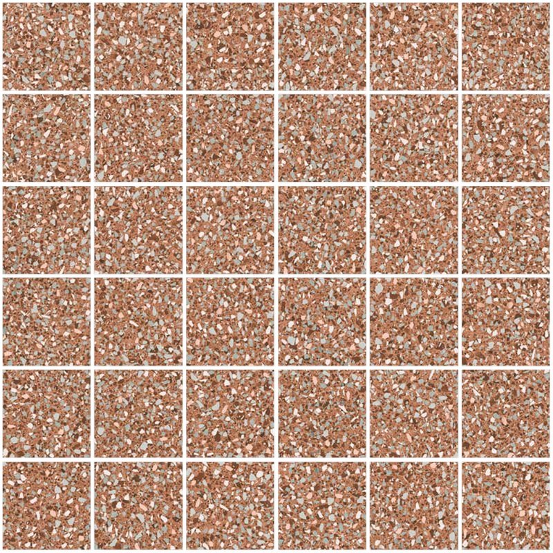Mosaico 30x30 Effetto Marmo Rettificato In Gres Fire Nat Lev in gres porcellanato e ceramica, superficie e texture...