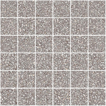 Mosaico 30x30 Effetto Marmo Rettificato In Gres Porcellanato Grey Ceramica Sant Agostino Newdeco CSAMMNDG30