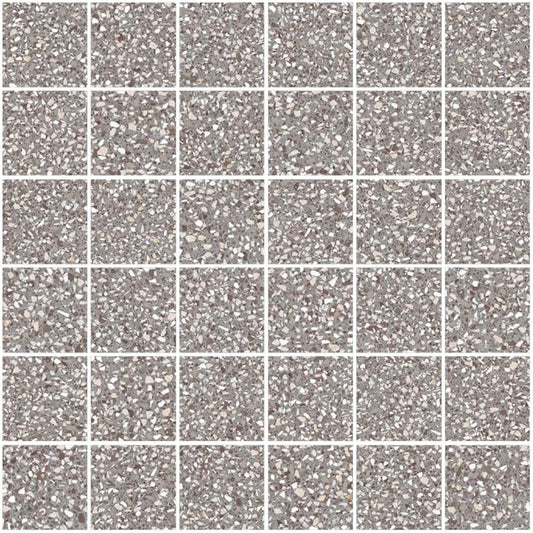 Mosaico 30x30 Effetto Marmo Rettificato In Gres Porcellanato Grey Ceramica Sant Agostino Newdeco CSAMMNDG30