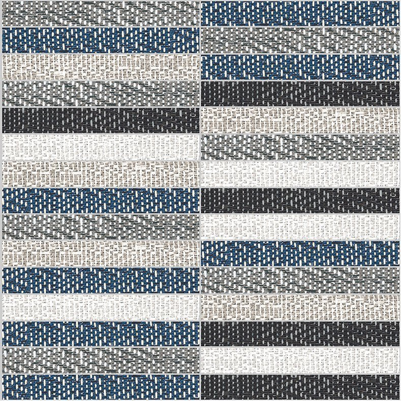 Mosaico 30x30 Effetto Tessuto in Gres Porcellanato Mix in ceramica, superficie e texture ravvicinata del gres