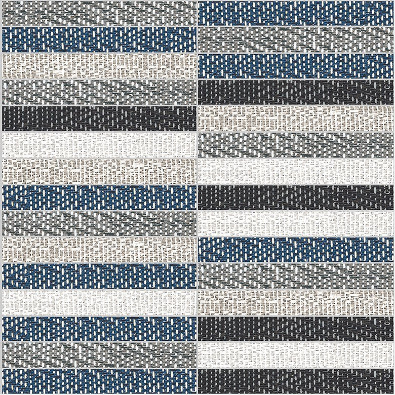 Mosaico 30x30 Effetto Tessuto in Gres Porcellanato Mix in ceramica, superficie e texture ravvicinata del gres