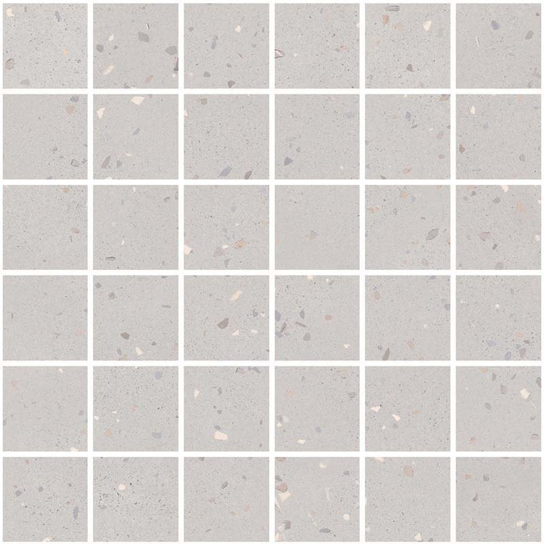 Mosaico 30x30 in gres Pearl Ceramica Sant Agostino in gres porcellanato, superficie e texture ravvicinata del gres