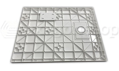 Piatto doccia 70x120 effetto pietra ardesia in smc bianco Quarzo