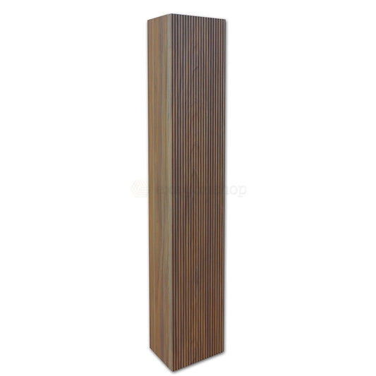 Colonna sospesa noce chiaro 26x150 Urbino bagno Cannettata con un Anta destra