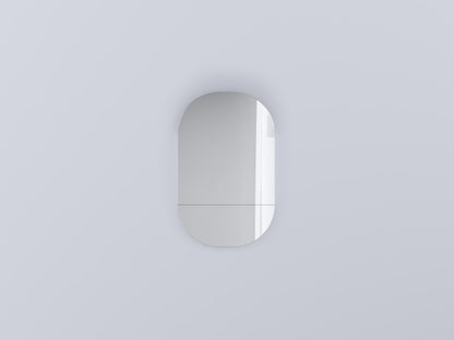 Cielo Arcadia Eos Specchio 67x107 Ovale Con Luce Led Senza Interruttore