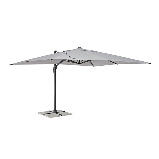 Andrea Bizzotto Vega 3x4 ombrellone grigio senza marmette 0795866