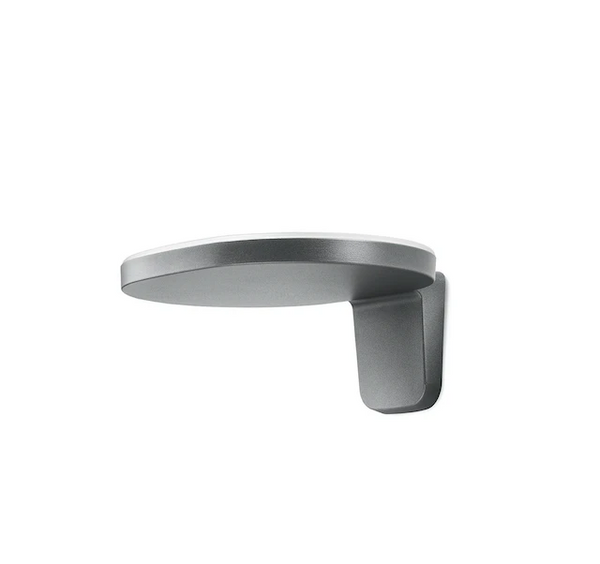 Flos Oplight W1 Lampada Da Parete a luce indiretta Textured Metallic Grey