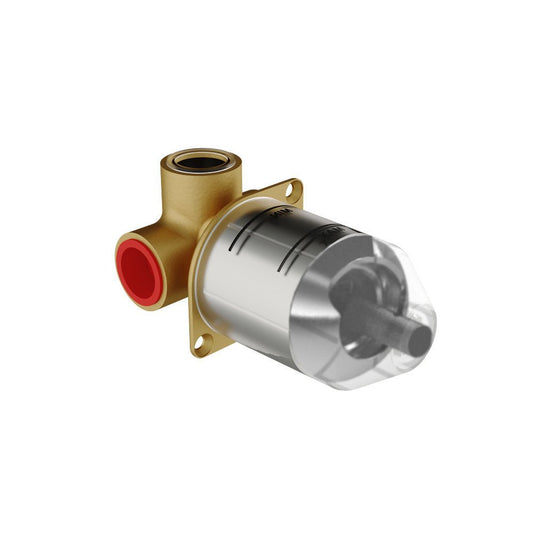 Parte ad incasso miscelatore lavabo doccia in ottone RWIT6B59CC70 Treemme