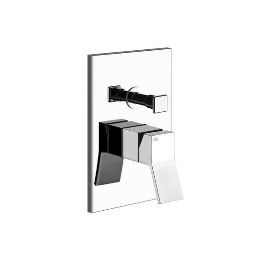 Parte Esterna Miscelatore A Parete 2 Vie Con Deviatore Automatico senza parte incasso Cromo Rettangolo K 53079 Gessi