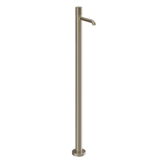 Parte esterna miscelatore lavabo da terra senza scarico brushed brass diamantato 70695 Gessi