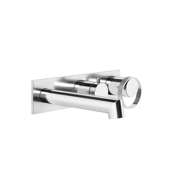 Parte esterna miscelatore vasca 2 vie con deviatore parte incasso non inclusa cromo Anello 63341 Gessi
