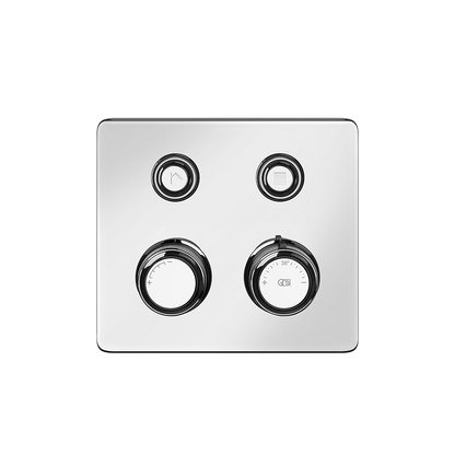 Parti esterne miscelatore doccia termostatico 2 funzioni cromo hi fi 65232 gessi