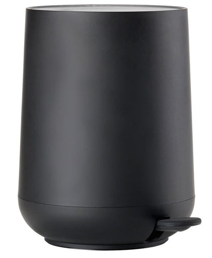 Pattumiera a pedale 5 litri in abs soft touch nero Zone denmark nova one