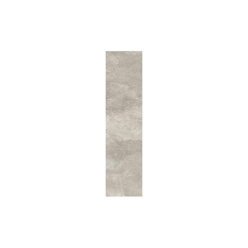 Pavimento 20x80 in gres porcellanato 9 mm rettificato gris Grigio, superficie e texture ravvicinata del gres