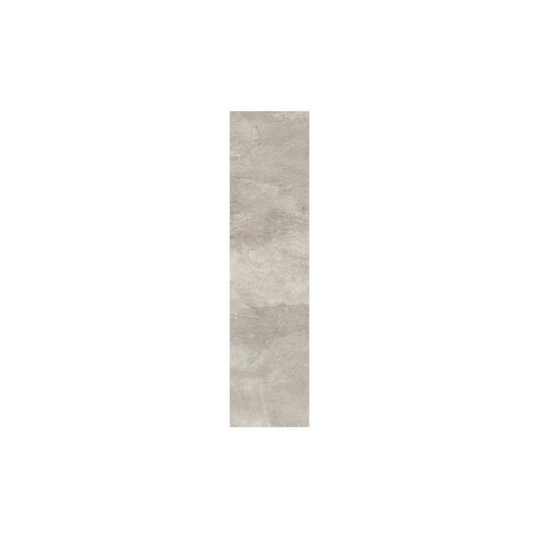 Pavimento 20x80 in gres porcellanato 9 mm rettificato gris Grigio, superficie e texture ravvicinata del gres