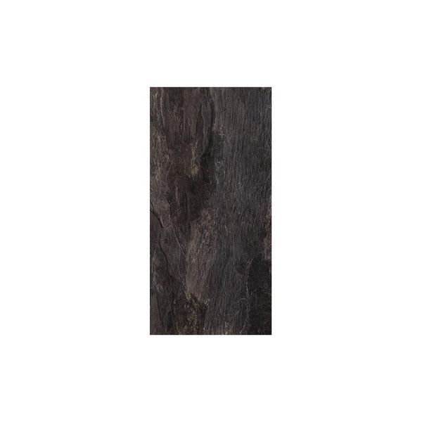 Pavimento 40x80 in gres porcellanato 9 mm rettificato noir grip Ardoise 738729 Rex Ceramiche
