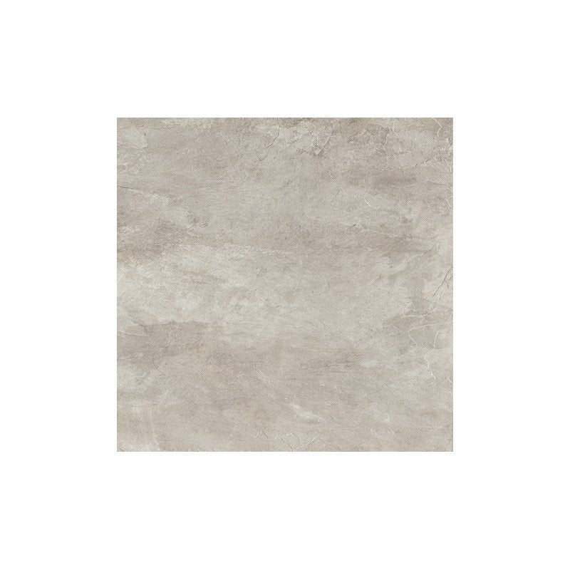 Pavimento 80x80 in gres porcellanato 9 mm rettificato gris Grigio, superficie e texture ravvicinata del gres