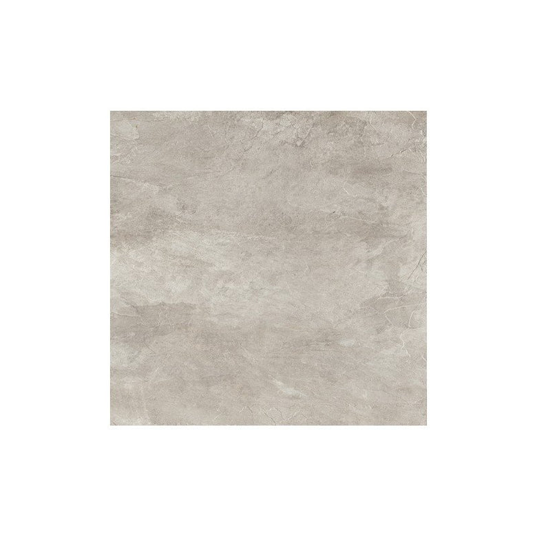Pavimento 80x80 in gres porcellanato 9 mm rettificato gris Grigio, superficie e texture ravvicinata del gres