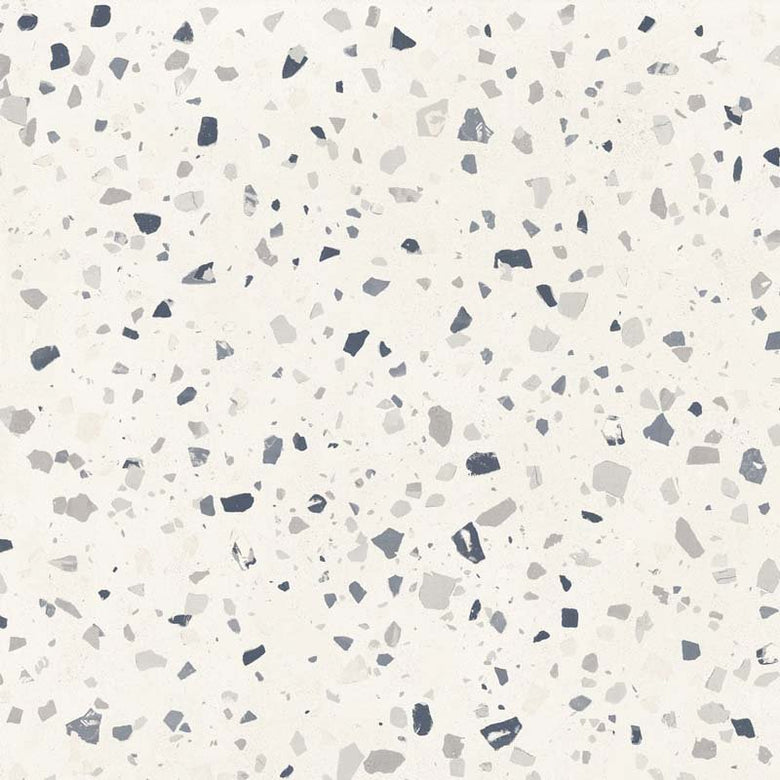 Pavimento 90x90 in gres White Ceramica Sant Agostino in gres porcellanato, superficie e texture ravvicinata del gres