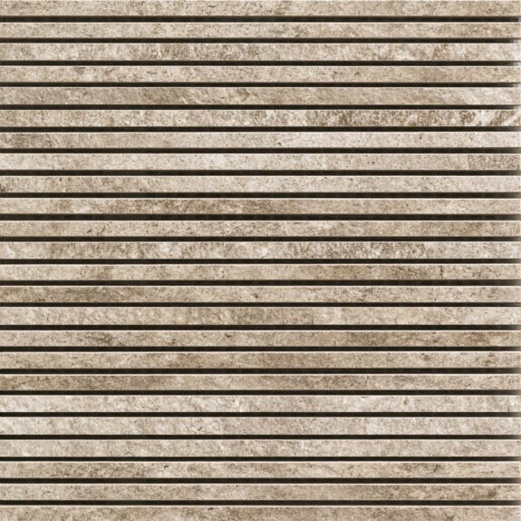 Pavimento e rivestimento mosaico 30x30 in gres porcellanato in strutturato, superficie e texture ravvicinata del gres